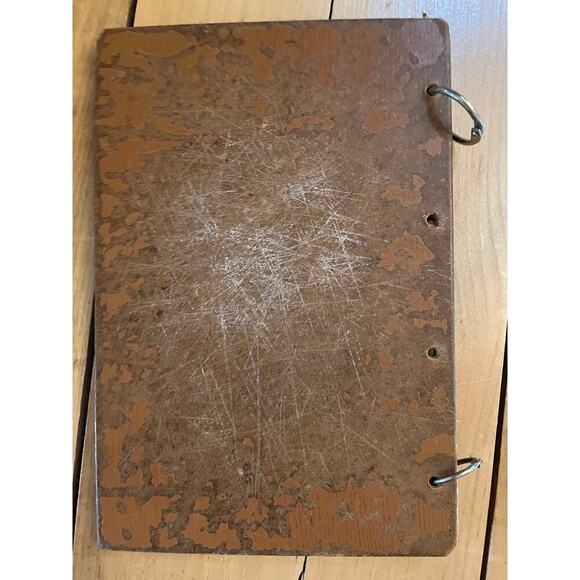 Vintage 1939 Cookbook ~The Cookie Book ~ Culinary Arts Press ~ Wood Board Cover - Picture 5 of 5